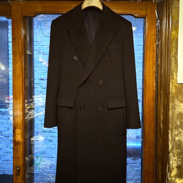 마크 론슨 비스포크 캐시미어 폴로코트