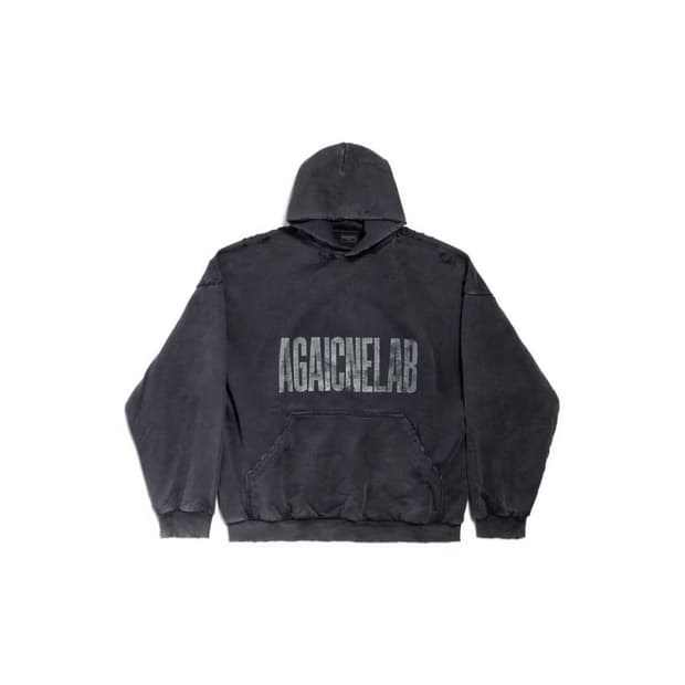 (S) 발렌시아가 Agaicnelab 후드 