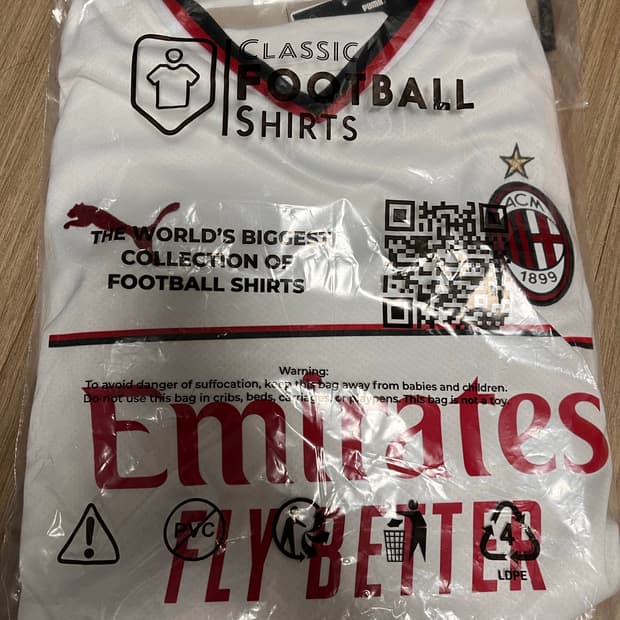 새상품,정품) 즐라탄 AC밀란 어웨이 유니폼