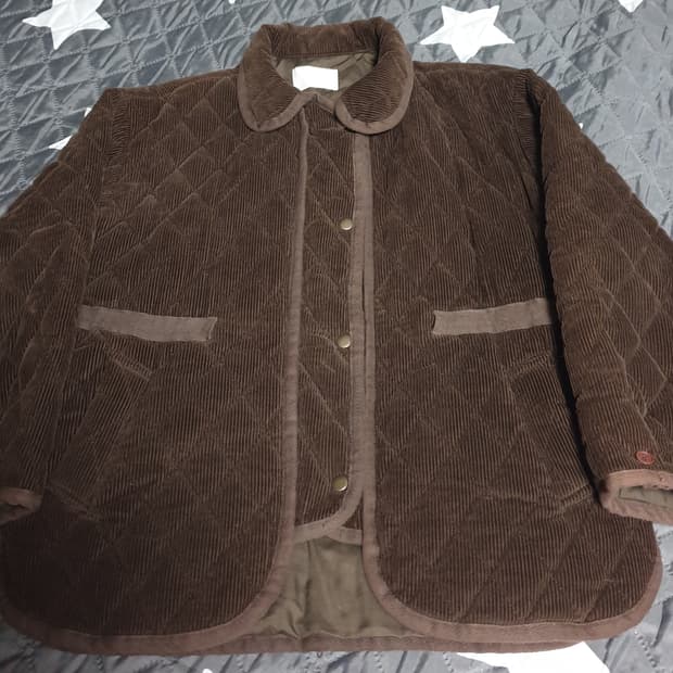 THIS IS SEOUL 코듀로이 카라 자켓 모카 (F)