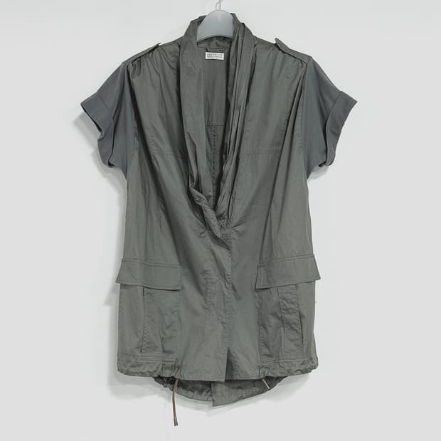 브루넬로쿠치넬리 드레이프 칼라 자켓