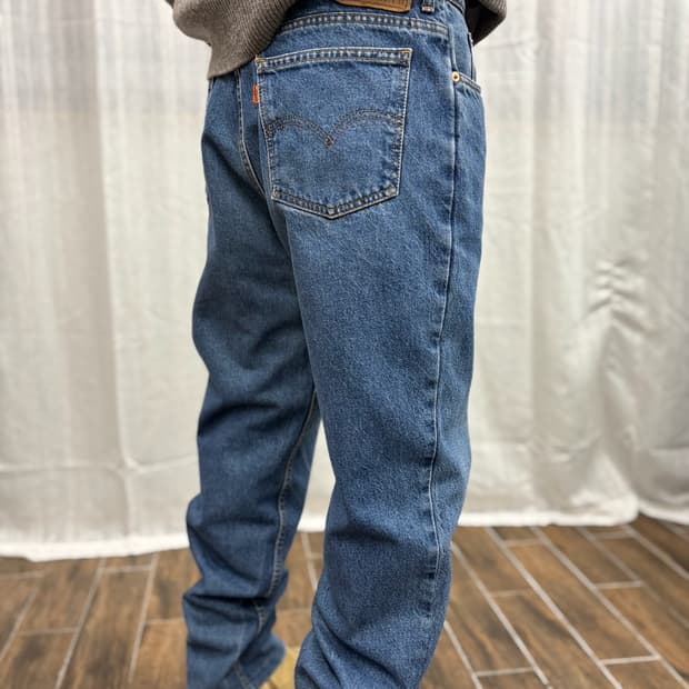 리바이스 220 클래식 빈티지 오렌지탭 데님 팬츠