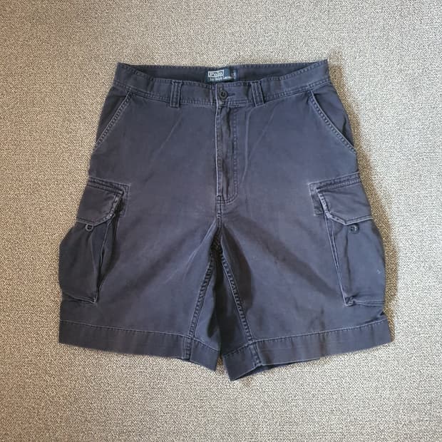폴로 랄프로렌 네이비 카고 숏팬츠  No.49