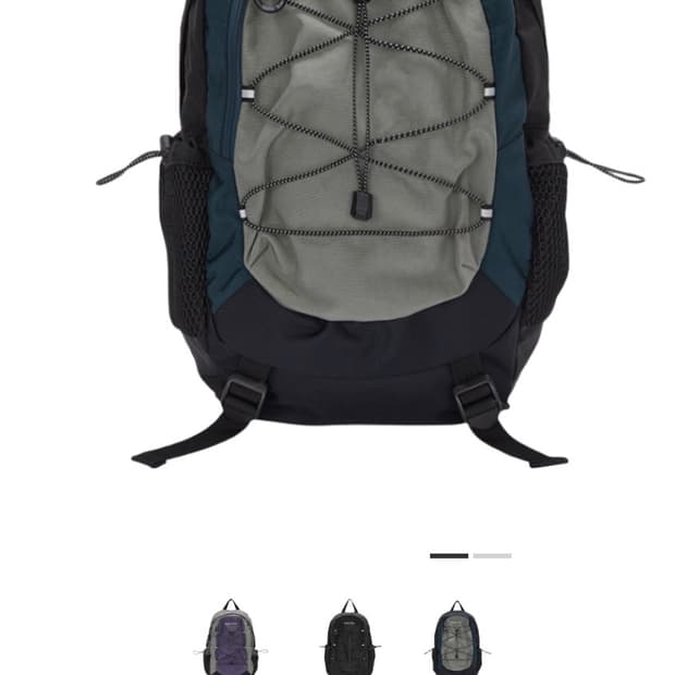 마뗑킴 스트링 유틸리티 백팩 카키