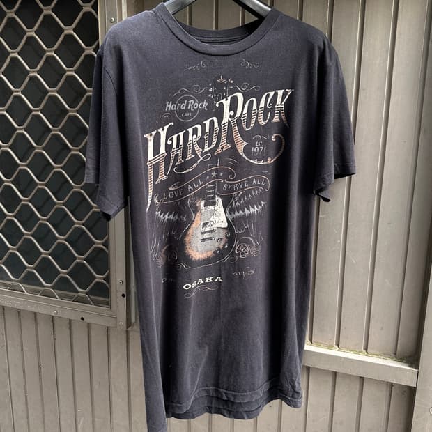 HARD ROCK band Osaka tee 