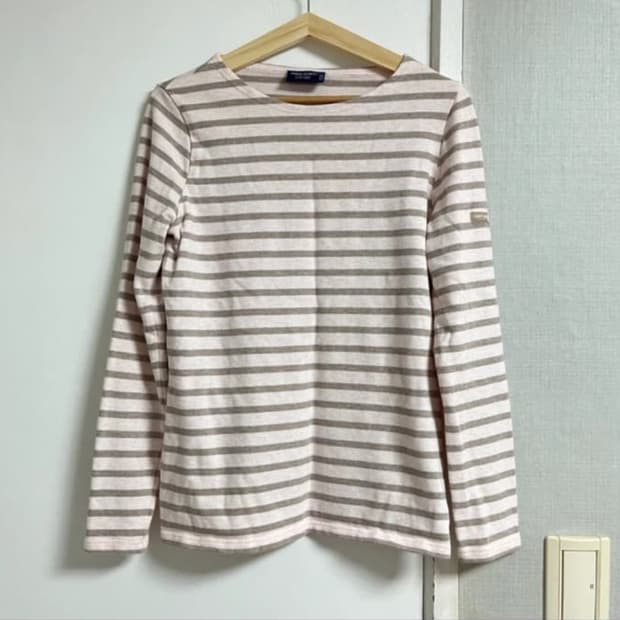 정품 세인트 제임스 스트라이프 긴팔 티셔츠