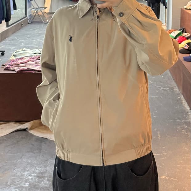 폴로 랄프로렌 바이스윙 베이지 블루종 자켓 H3255
