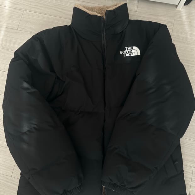 노스페이스 리버시블 패딩