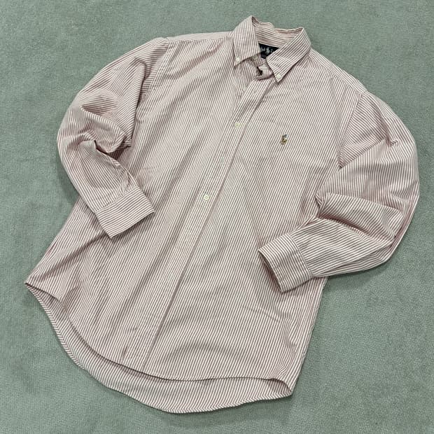 폴로 랄프로렌 스트라이프 셔츠 m