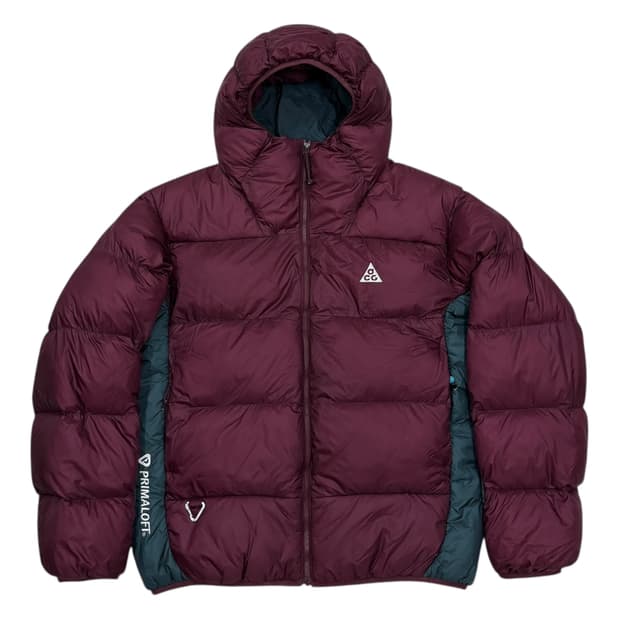 나이키 ACG 써마핏 ADV 루나 레이크 퍼퍼 패딩 자켓 나이트 마룬 S