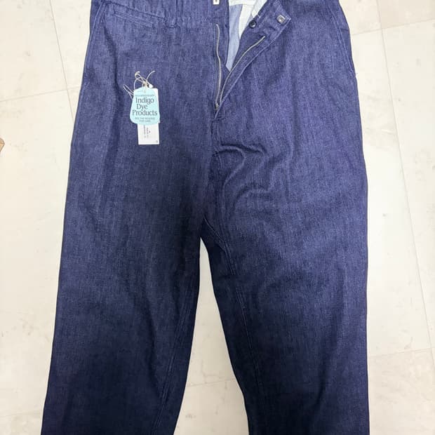 나나미카 와이드 인디고 Wide Denim Pants (S25SC085E