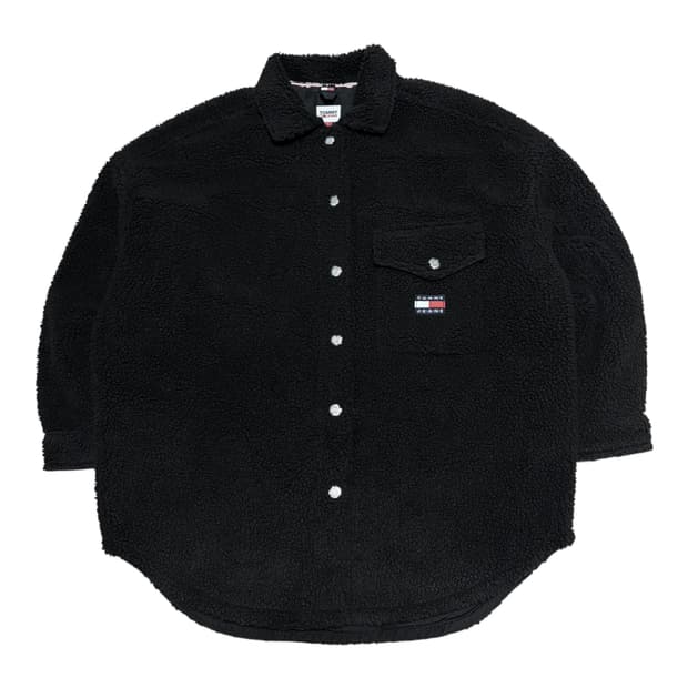 타미진스 셰르파 플리스 오버핏 자켓 셔츠(실측 S~M)