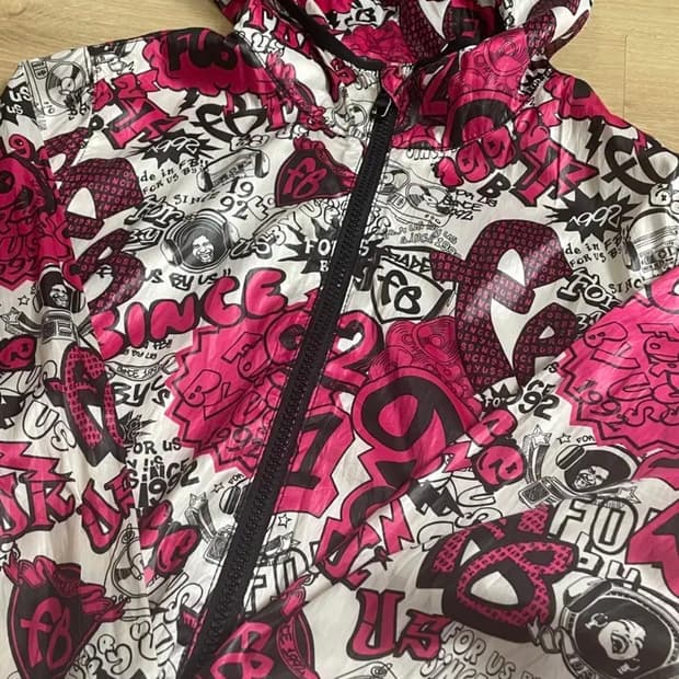 Fubu 푸부 그래피티 바람막이 빈티지