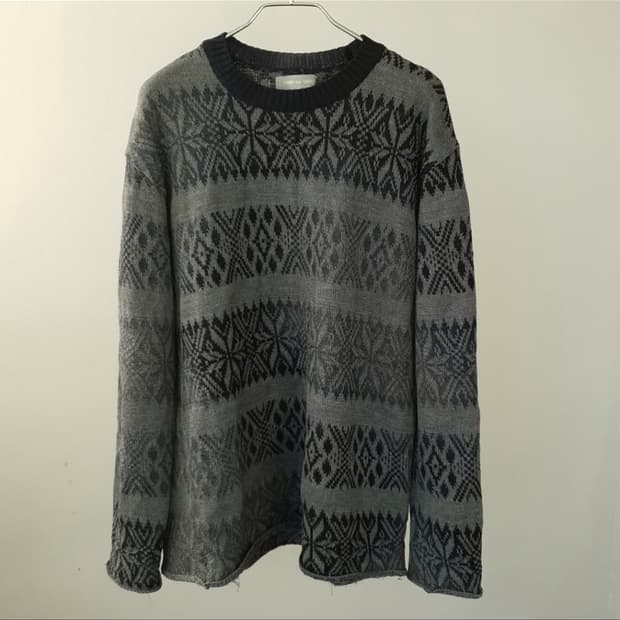 Comme des Garcons gradation knit