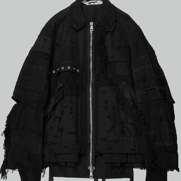 미도리카와 24aw 보로 자켓