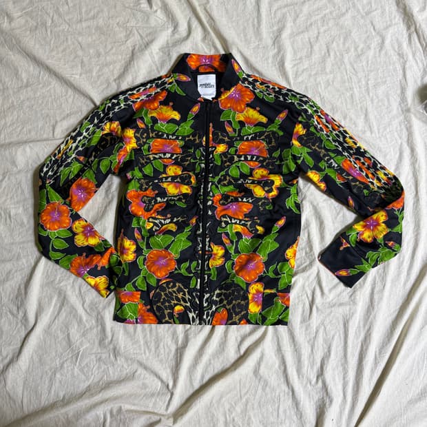 아디다스 x 제레미스캇 플라워 패턴 트랙탑