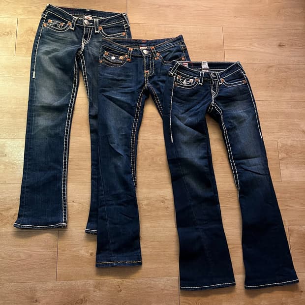 True Religion low-rise jeans