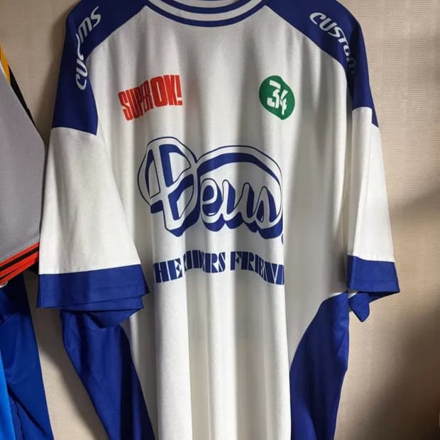 데우스 풋볼져지 반팔 2xl