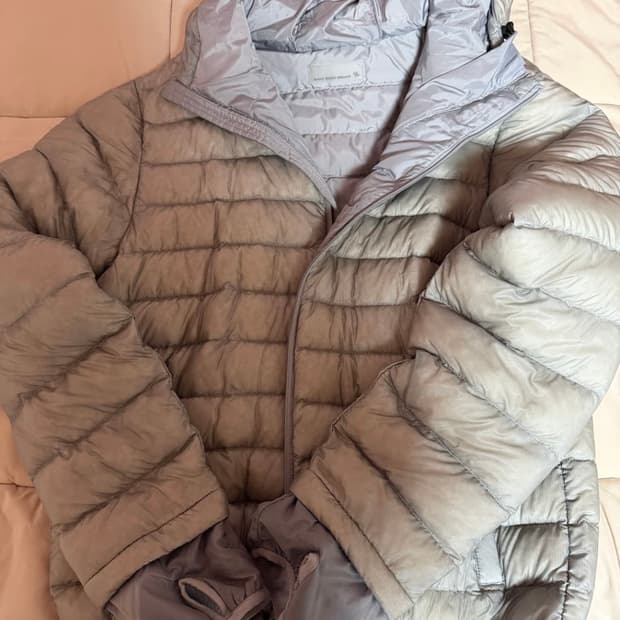 산산기어 경량패딩 2024 사이즈 