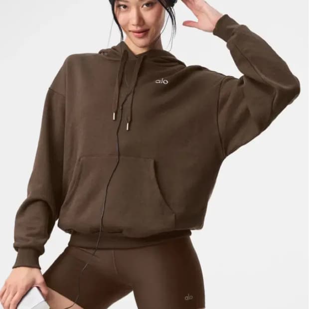 alo 에스프레소색상 후드티