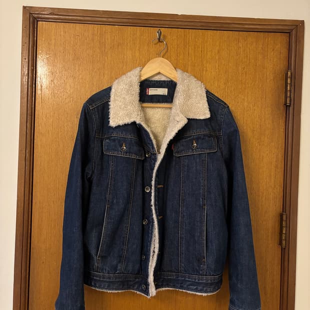 리바이스 쉐르파 데님 트러커 자켓