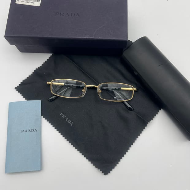 프라다 PRADA 직사각 풀테 안경 VPR52G 5AK-101