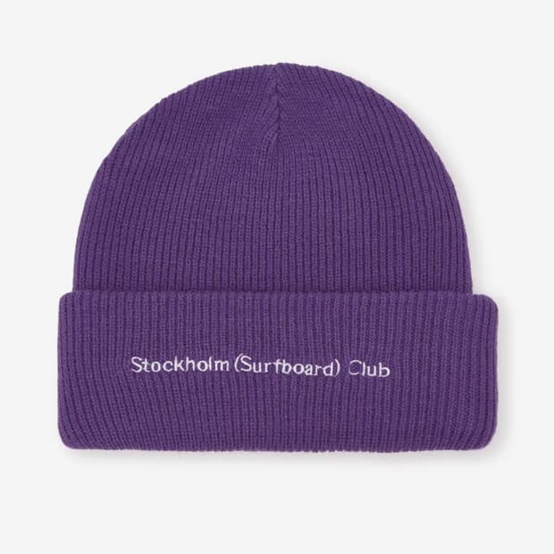 스톡홀름서프보드클럽 비니 퍼플 팝니다
