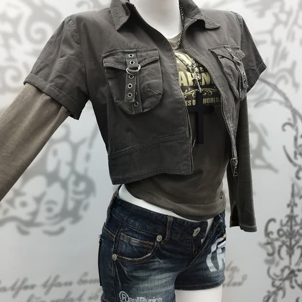 Grunge short jacket