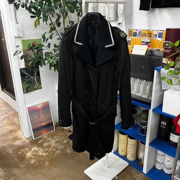 스톤아일랜드 벨티드 트렌치코트 M