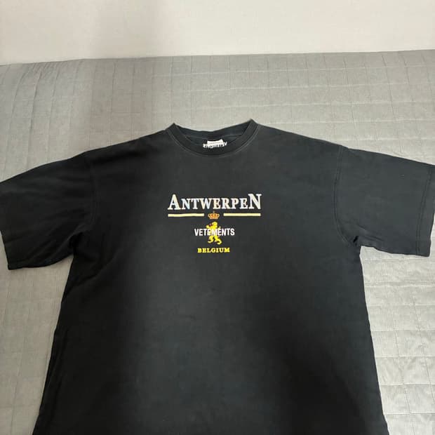 [S] 베트멍 앤트워프 반팔 티셔츠 블랙