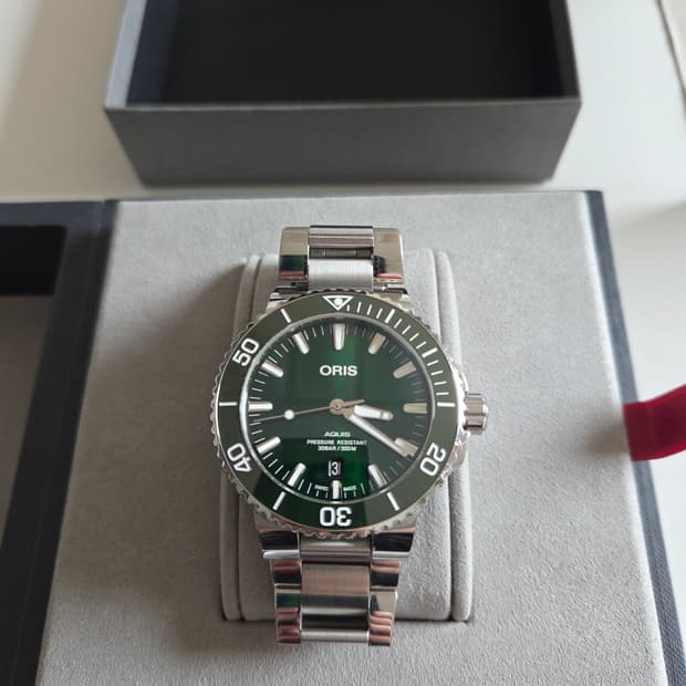 오리스 아퀴스(애커스) 43.5mm 그린