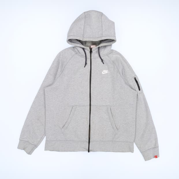 [XL] 나이키 포켓 그레이 후드 집업 자켓 N7068