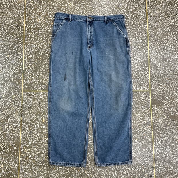 칼하트 데님 카펜터 팬츠 B13-DPS 40