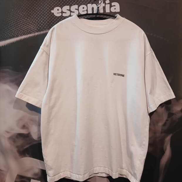 Welldone-뉴 호러 콜라주 반팔티