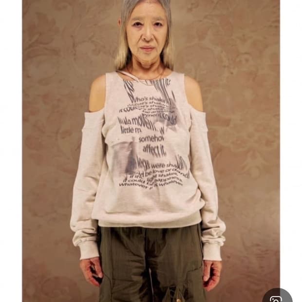 나체 오프숄더 맨투맨 nache bare sweat shirts