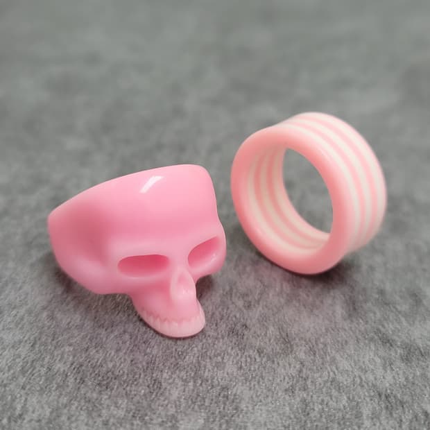 skull ring set