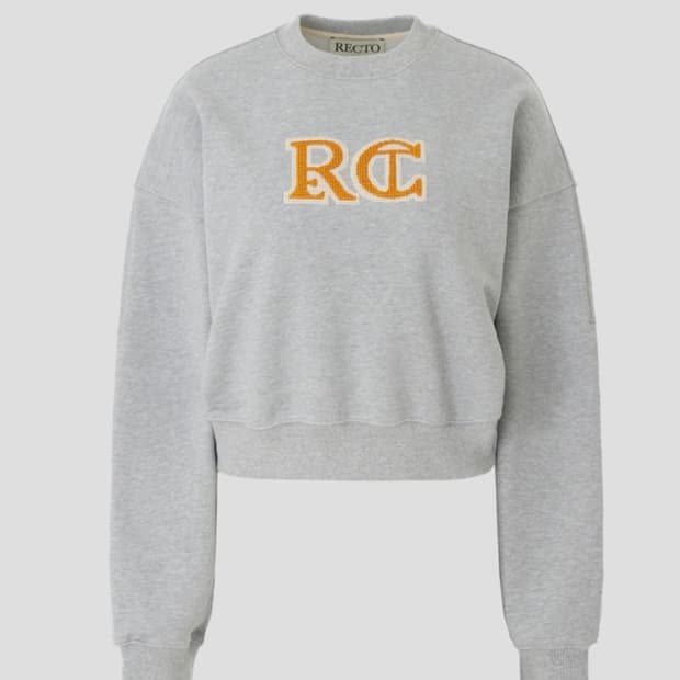 (새상품)렉토 rc자수 로고 맨투맨