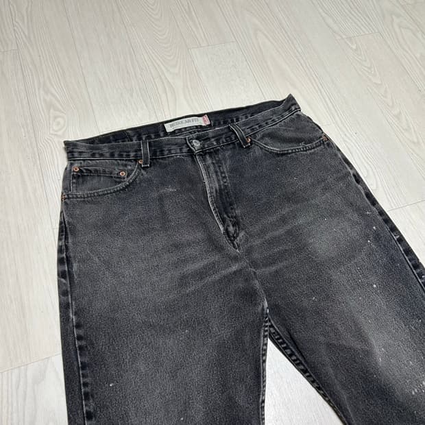 [36] levi’s 리바이스505 블랙 흑청진