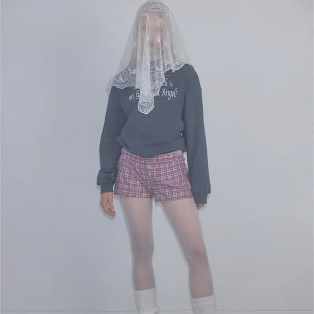 스컬프터 차콜 맨투맨 M size