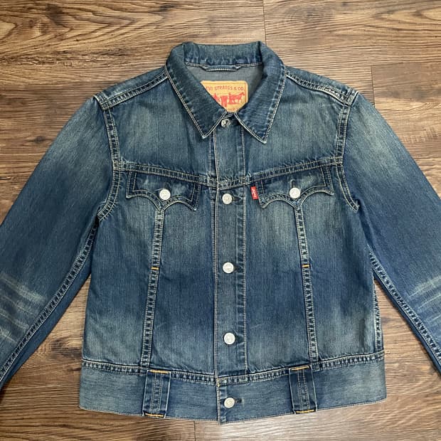 리바이스 TYPE1 트러커 데님 자켓