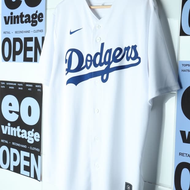 (L-2XL) 나이키 반팔 티셔츠 LA다저스 져지 야구-H30767