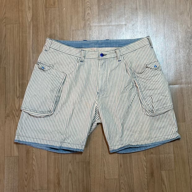Porterclassic summer hickory shorts xxl