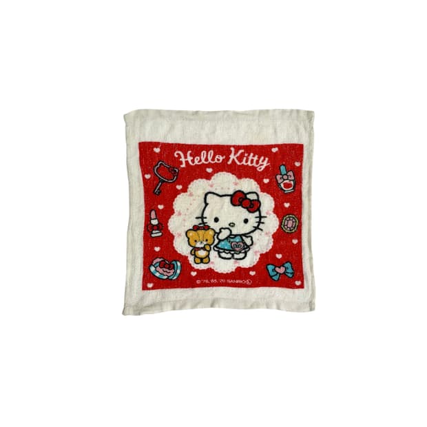 Sanrio 헬로키티 레트로 미니 타월