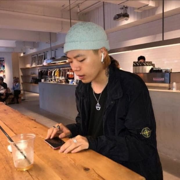 스톤아일랜드 나일론메탈 오버셔츠 18ss M 블랙