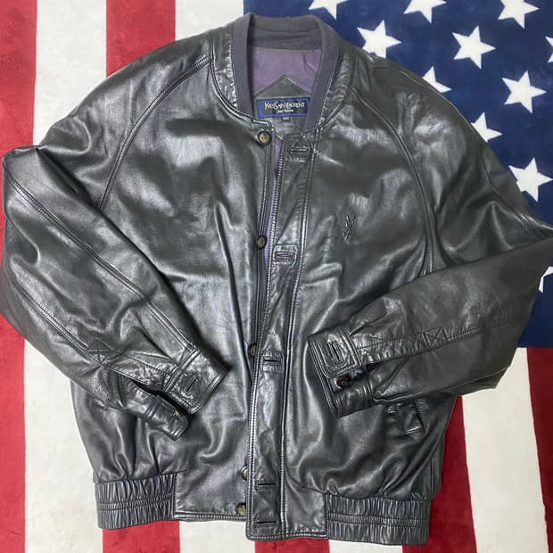 90s 입생로랑 양가죽 자켓