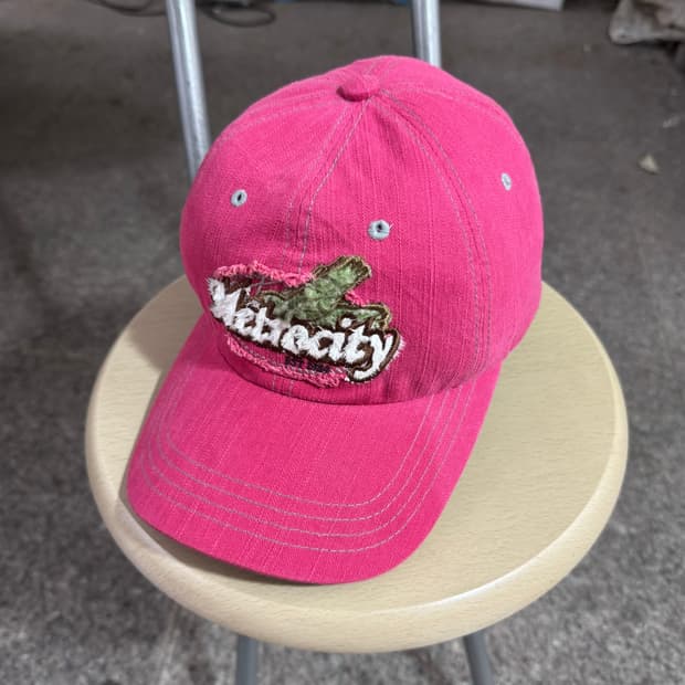 메트로시티 빈티지 로고 볼캡