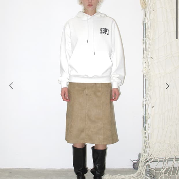 SBPJ STAR HOODIE, WHITE