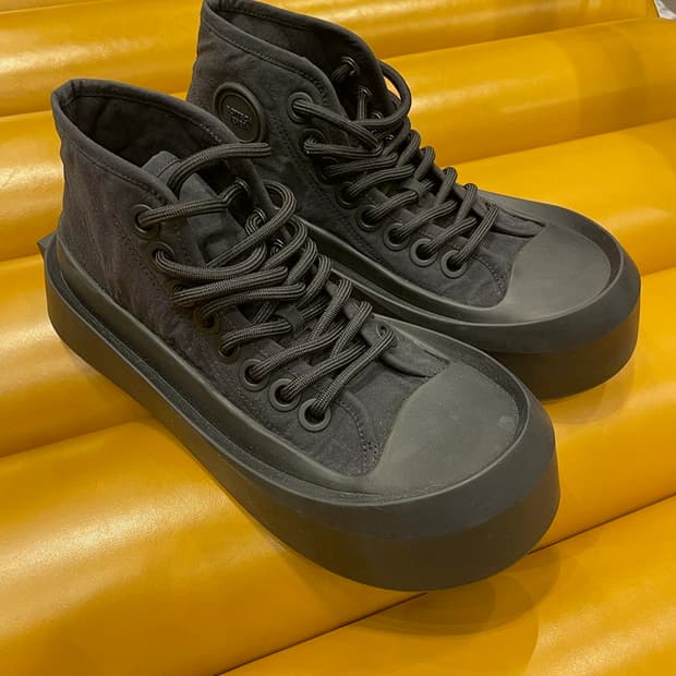 보테가 베네타 점보 스니커즈 블랙