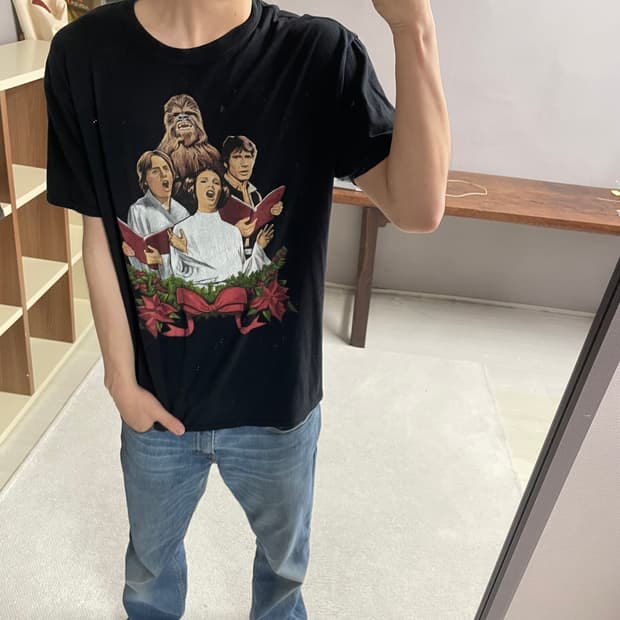 L) 스타워즈 코튼 반팔 티셔츠