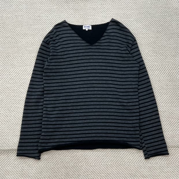 빔즈 스트라이프 스웻셔츠 r2345